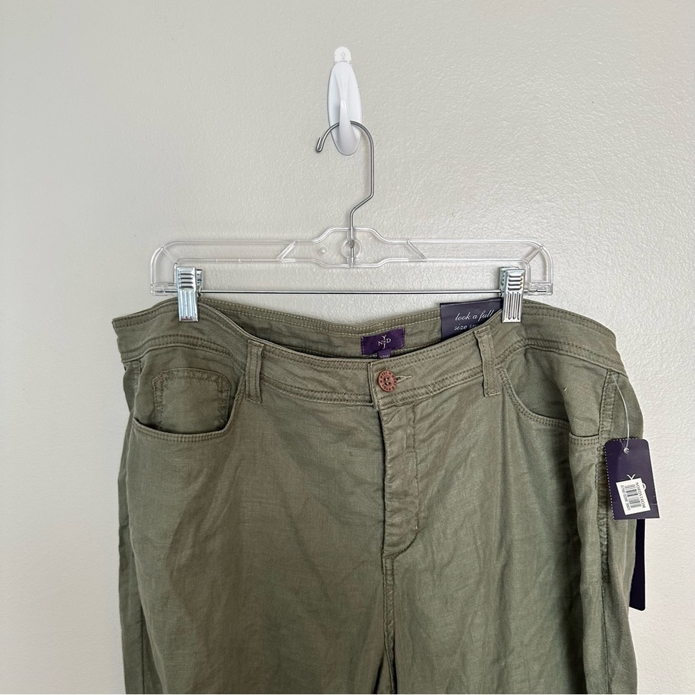 NWT Nydj olive green trousers - Picture 2 of 12